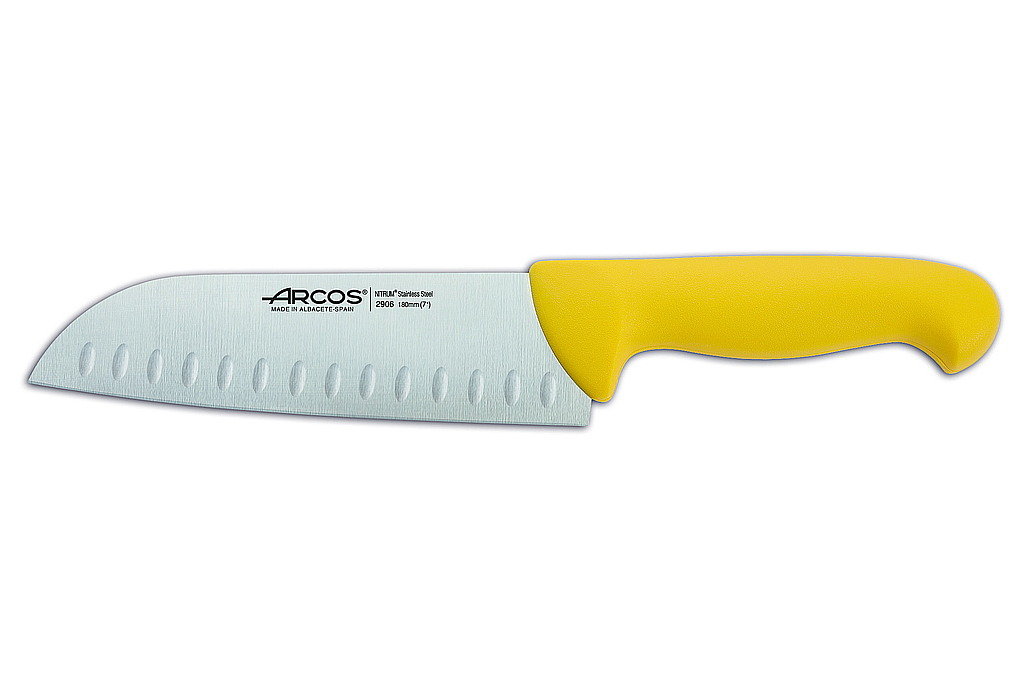 santoku knife with 180 mm blade