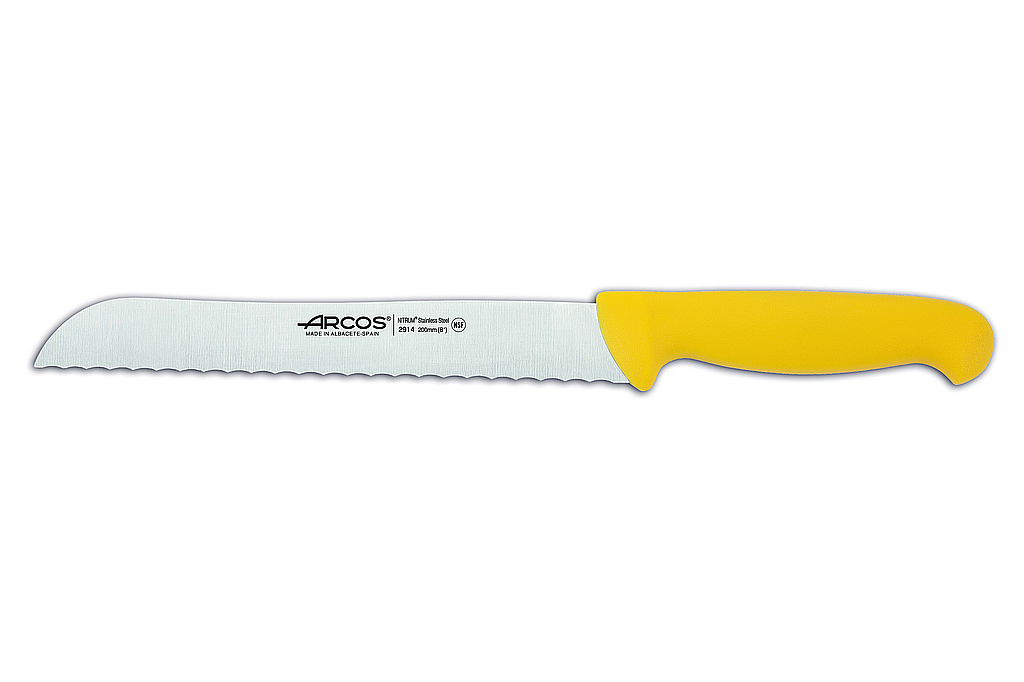 notched bread knife 200 mm