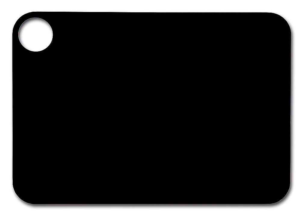 black cutting board 30,5 x 23 cm