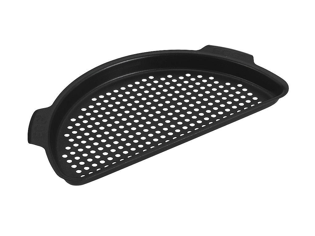 Demi grille de  cuisson perforée L