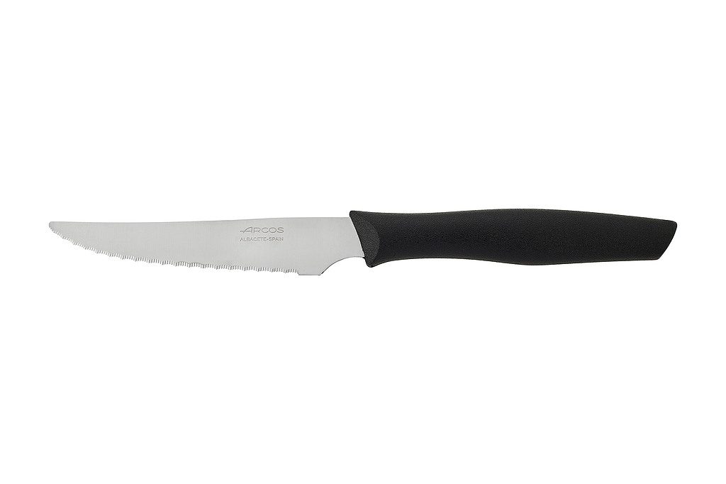 couteau steak lame crantée 110 mm 