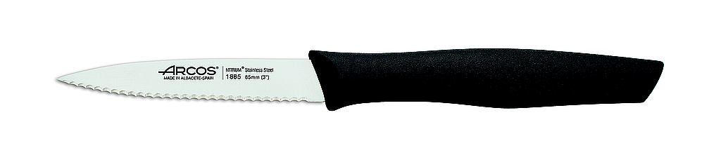 utility knife with serrated blade 85 mm