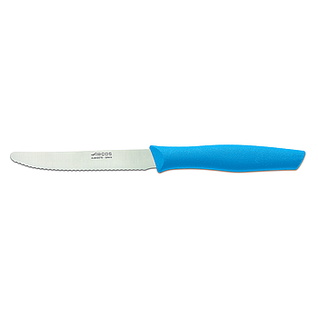 serrated table knife 110 mm blue