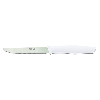 table knife serrated 110 mm white