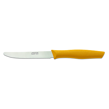 serrated table knife 110 mm yellow