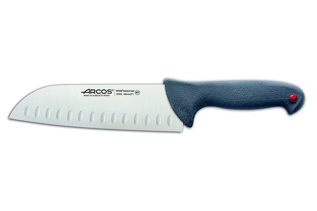 santoku knife with 180 mm blade