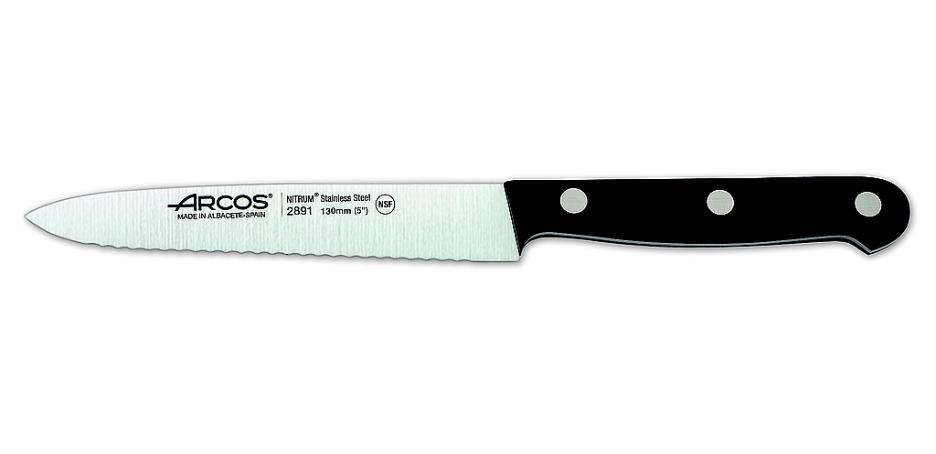notched tomato knife 130 mm