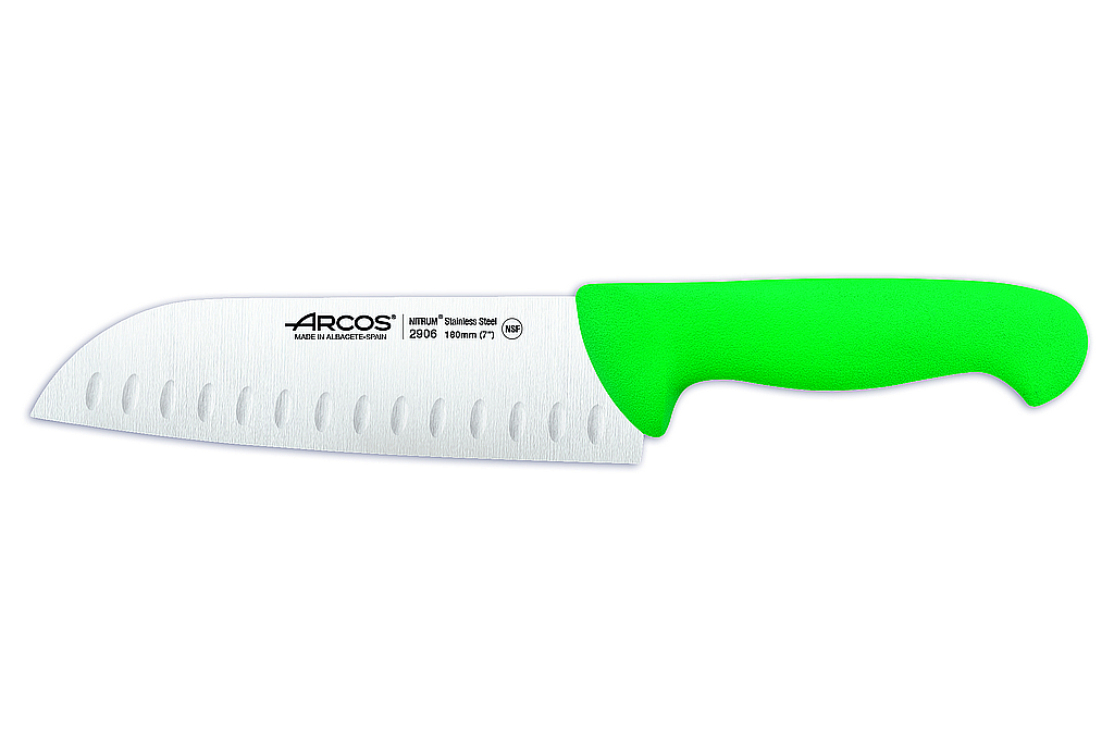 santoku knife with 180 mm blade