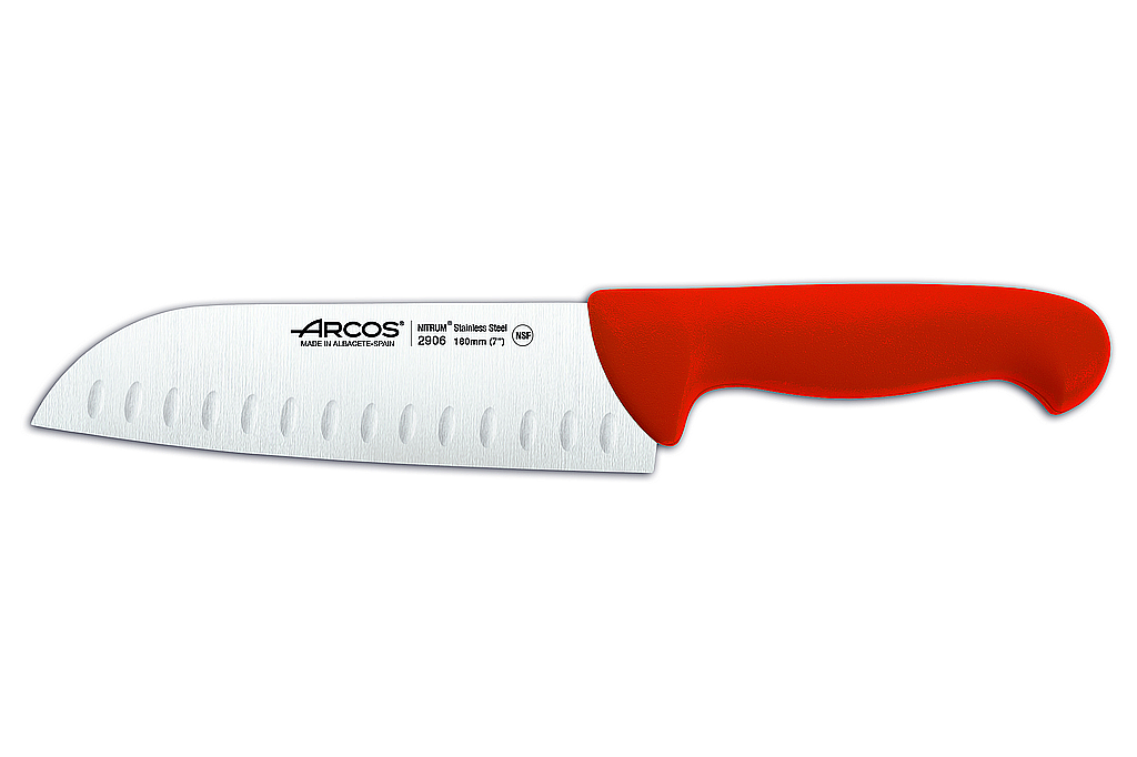santoku knife with 180 mm blade
