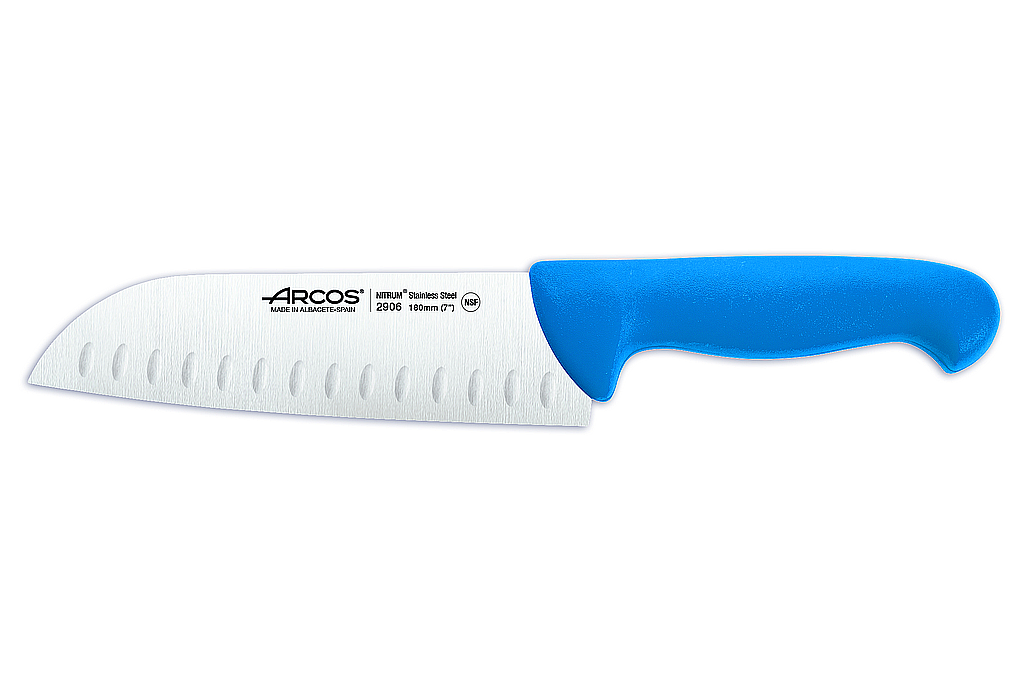santoku knife with 180 mm blade