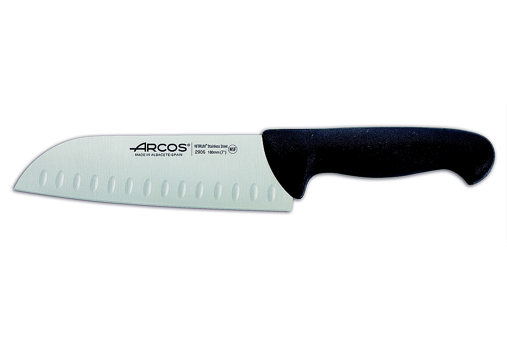 santoku knife with 180 mm blade