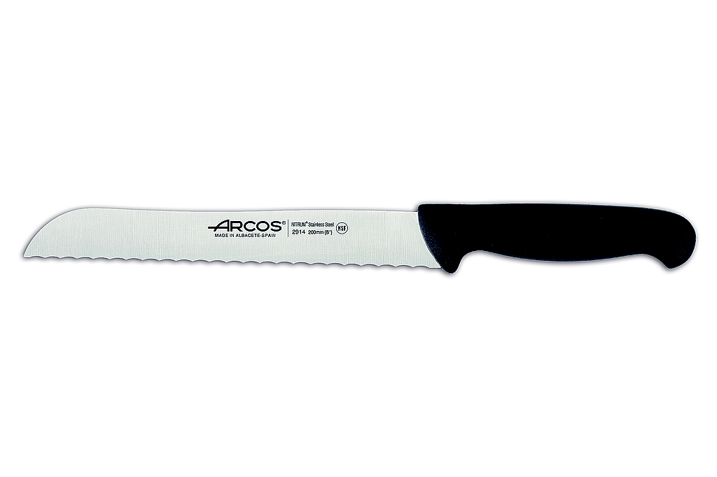 notched bread knife 200 mm