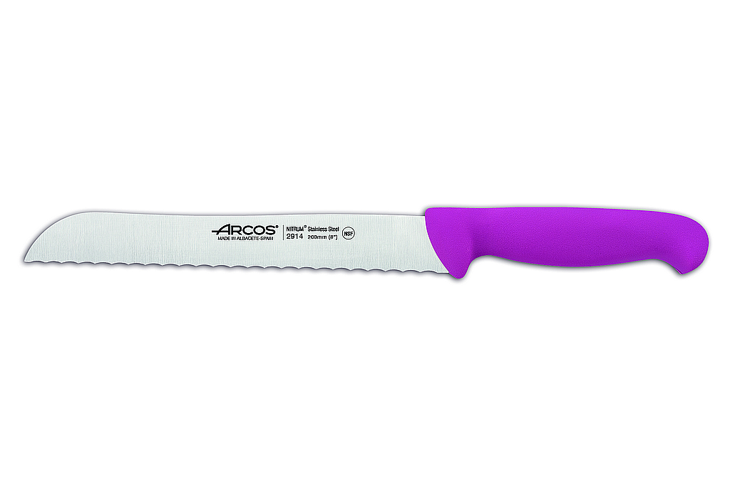notched bread knife 200 mm