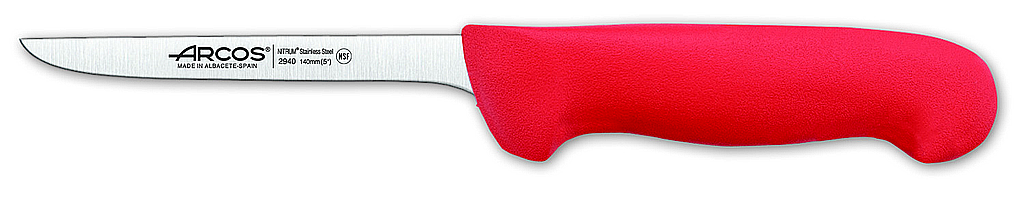 boning knife worn blade 130 mm