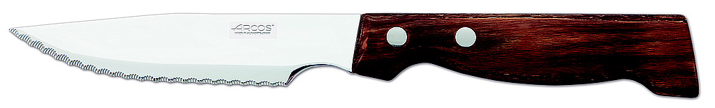 ribbed knife with serrated bone 120 mm