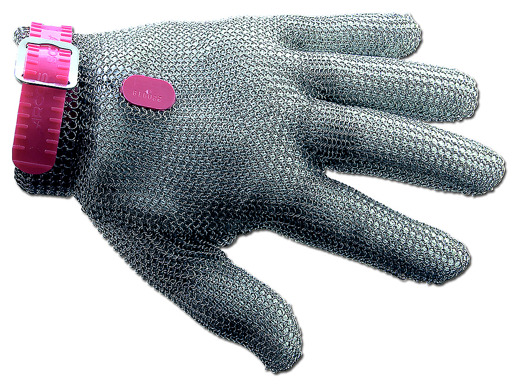 red mesh glove M medium