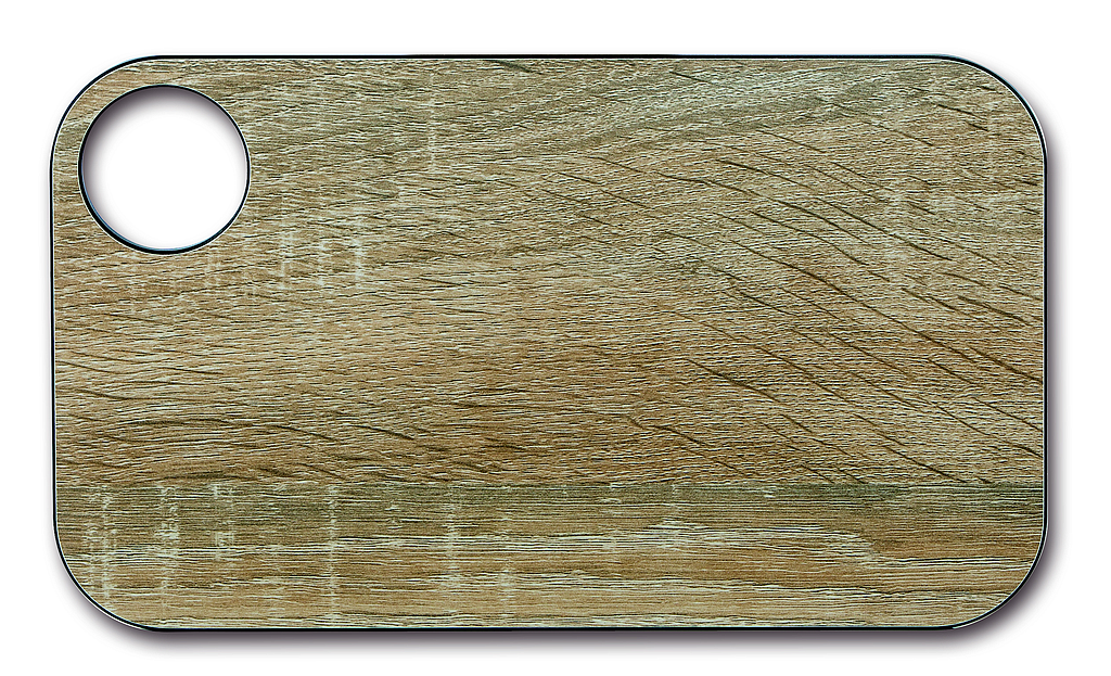 natural cutting board 24 x 14 cm