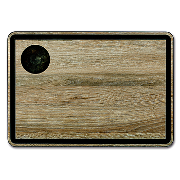 planche assiette naturel 33 x 23 cm