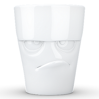 Mug avec Anse 350ml - Grumpy Blanc