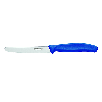 Couteau Tomate Victorinox 11Cmsclassic 11Cm Bleu