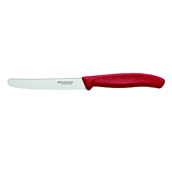 Couteau Tomate Victorinox 11Cmsclassic 11Cm Rouge