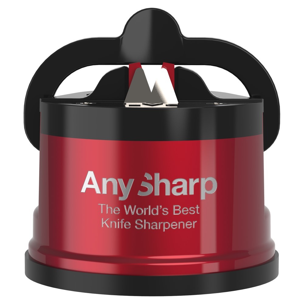 AnySharp rouge Pro Metal - Aiguiseur professionnel