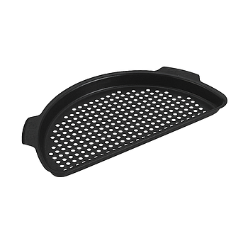 Demi grille de  cuisson perforée L