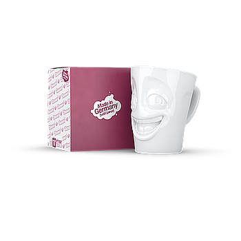 Mug avec Anse 350ml - Joking Blanc