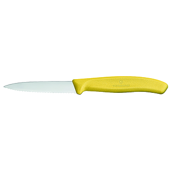 Couteau Office Victorinox 8Cmsclassic 8Cm Jaune Dents