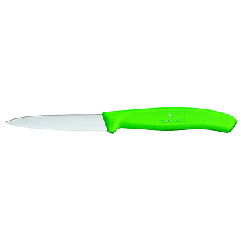 Couteau Office Victorinox 8Cmsclassic 8Cm Vert A Dents